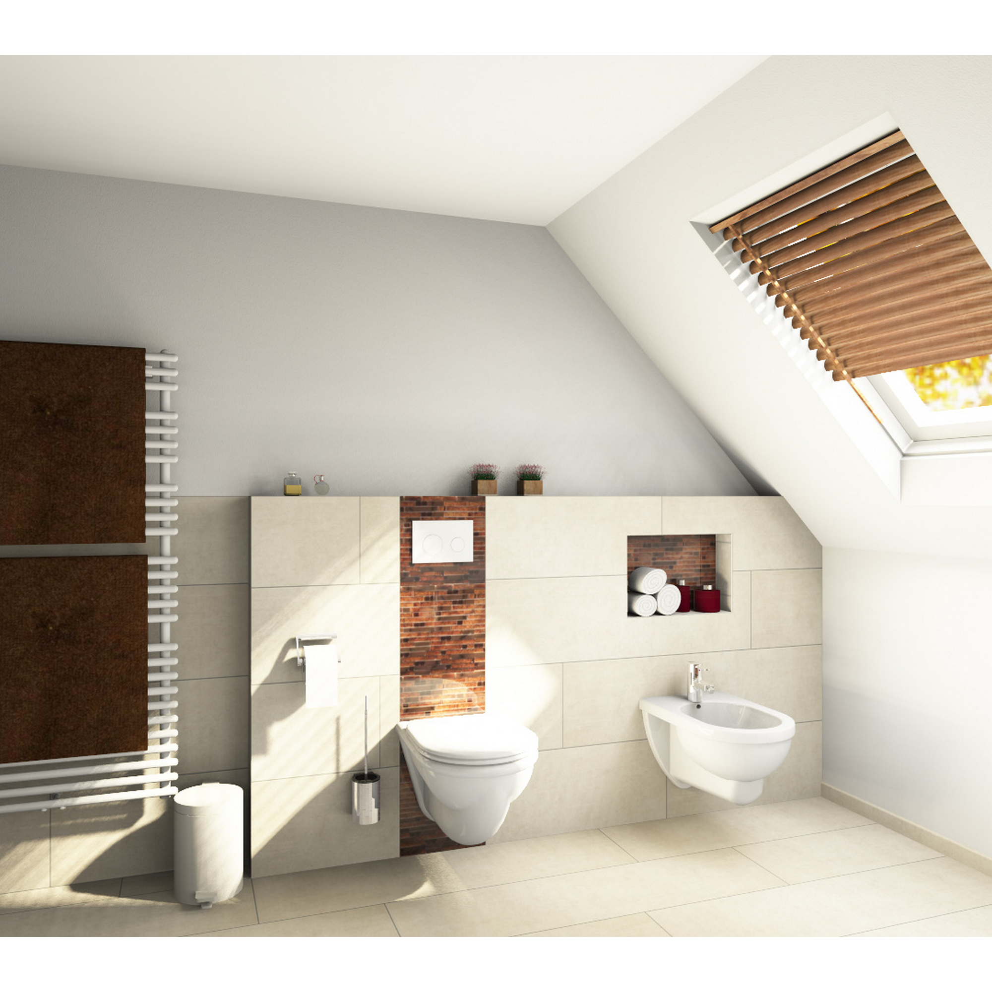 Mosaikfliese 'Diamond brown' 29,8 x 30,4cm