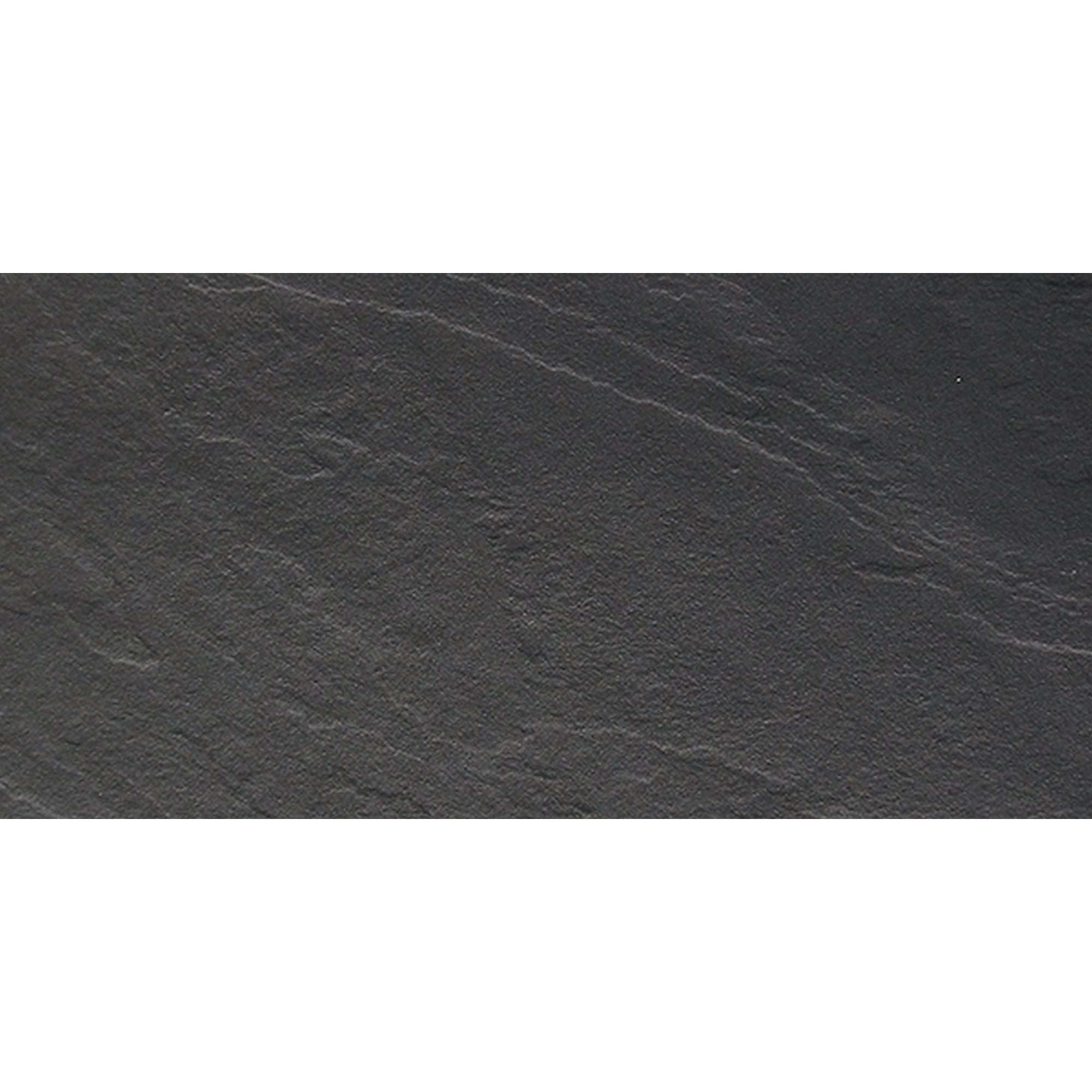 Bodenfliese 'Basalto' Feinsteinzeug schwarz 30,2 x 60,4 cm + product picture