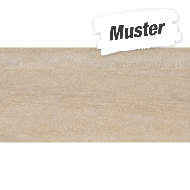 Bild von Muster zu Bodenfliese 'Corte' Feinsteinzeug beige 30,5 x 61 cm