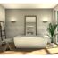 Dekorfliese 'Country' beige 20 x 50 cm