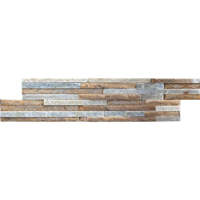 Wandfliese Brickstone Rods sand/white 15x40cm ǀ toom Baumarkt