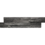 Verkleinertes Bild von Wandfliese Brickstone Quarzit schwarz 10x40cm