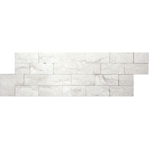 Wandfliese Brickstone Desierto white 15x45cm