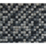 Verkleinertes Bild von Mosaikfliese 'Nero' Naturstein grau-schwarz 30 x 30 cm