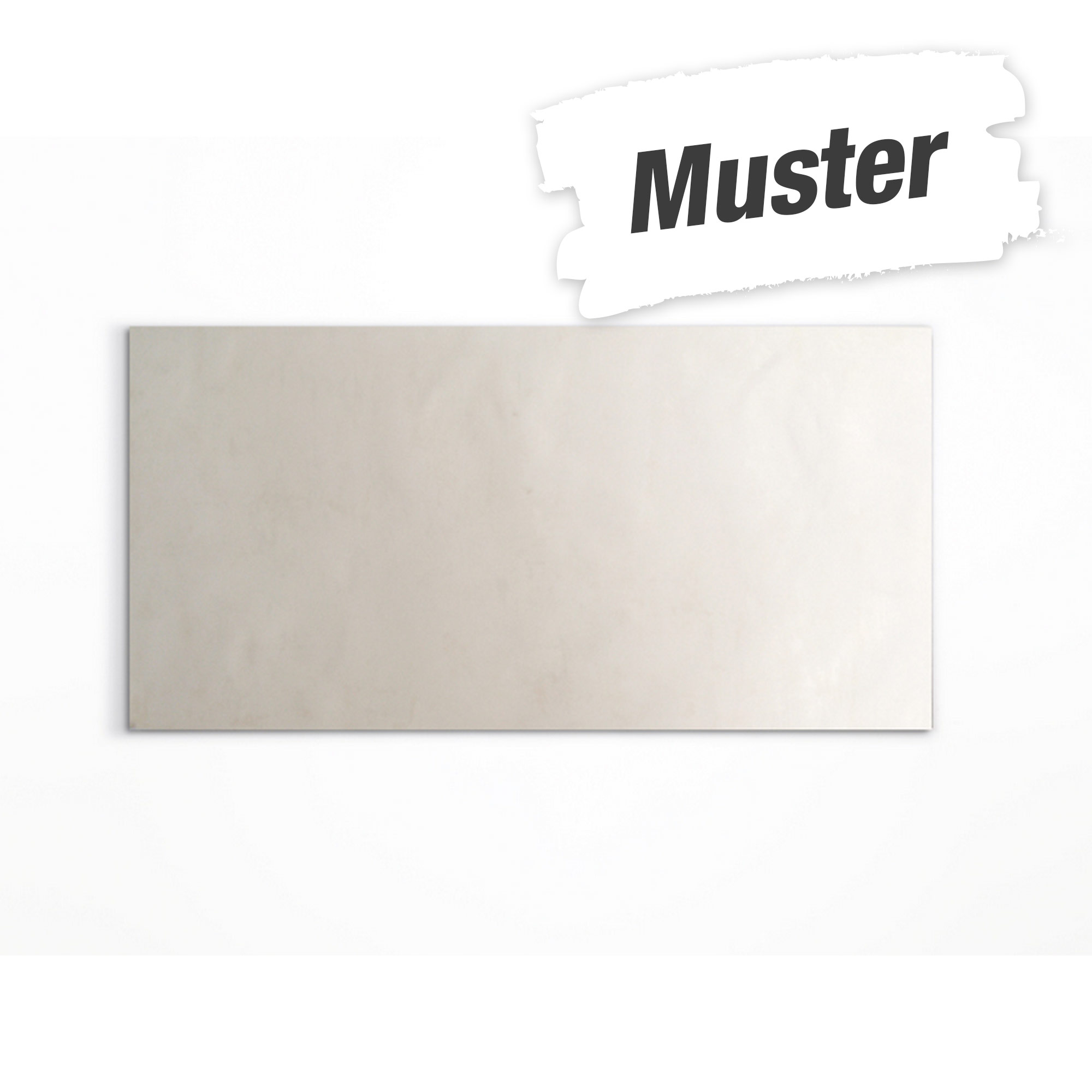Muster zur Wandfliese 'Melina' Steingut hellcreme 30 x 60 cm + product picture