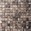 Verkleinertes Bild von Mosaikfliese 'Emperador' Naturstein braun 30 x 30 cm