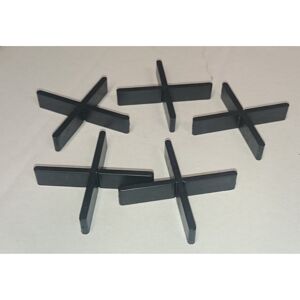 Fugenkreuze Kunststoff schwarz 5,5 cm x 1 cm x 0,3 cm