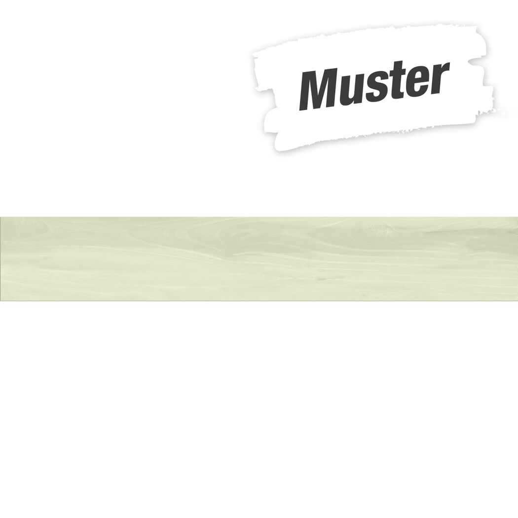Fliese in Holzoptik, hellgrün