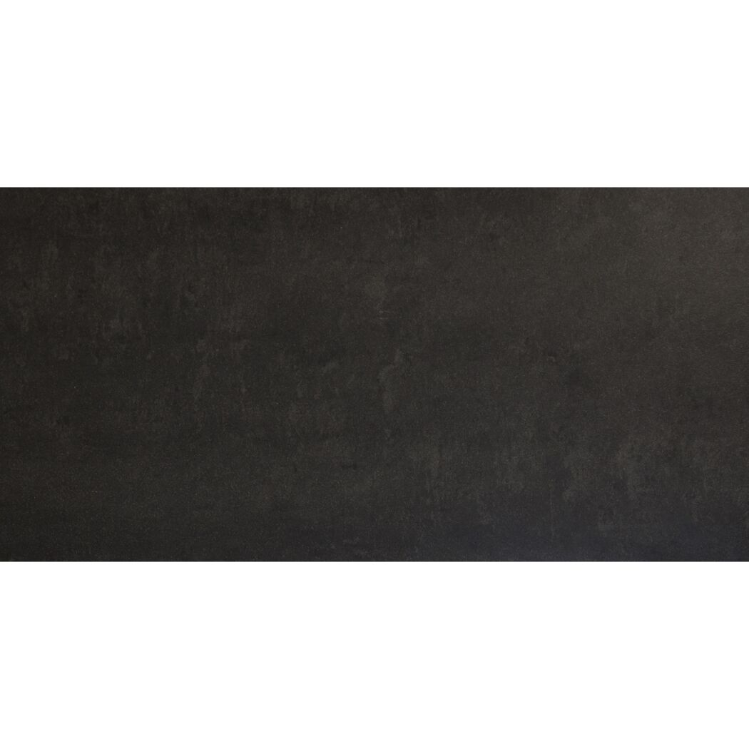 Bodenfliese 'Jaydon' Feinsteinzeug schwarz 30 x 60 cm
