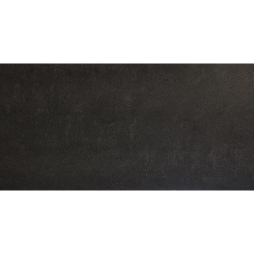 Bodenfliese 'Jaydon' Feinsteinzeug schwarz 30 x 60 cm
