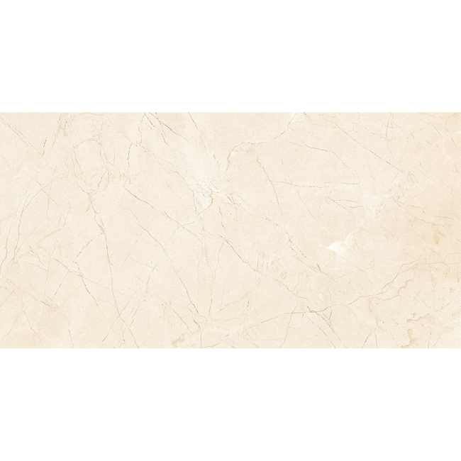 Bild von Bodenfliese 'Mood' Feinsteinzeug ivory 29,8 x 60 cm