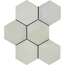 Verkleinertes Bild von Bodenfliese 'Time Hex' Feinsteinzeug beige 18,2 x 21 cm