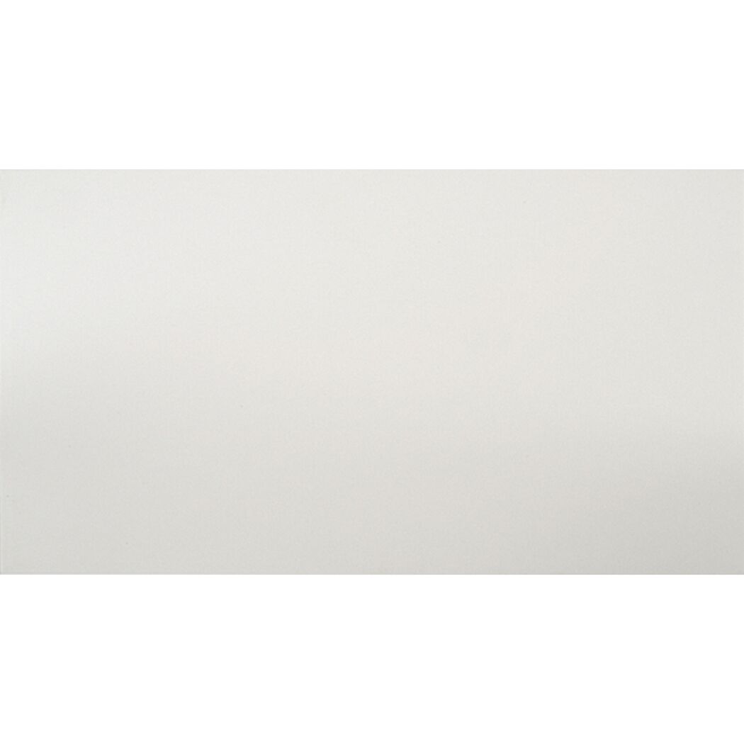 Wandfliese 'Bianco' Steingut weiß 30 x 60 cm