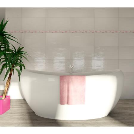 3. Bild von Wandfliese 'Bianca' Steingut weiß glänzend 30 x 60 cm