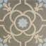 Verkleinertes Bild von Bodenfliese 'Cement' Zement beige/braun/blau 20 x 20 cm