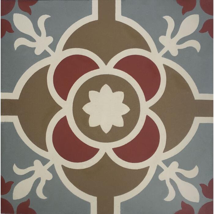 Bodenfliese 'Cement' mehrfarbig 20 x 20 cm ǀ toom Baumarkt