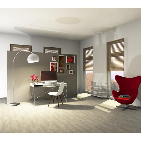 5. Bild von Bodenfliese 'Casa' Feinsteinzeug grau 15 x 90 cm