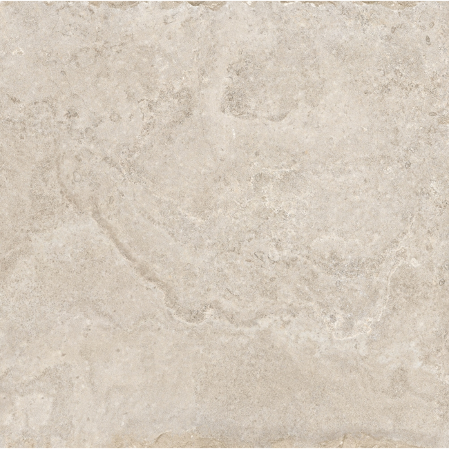 Bild von Bodenfliese 'Stone' Feinsteinzeug beige 61 x 61 cm