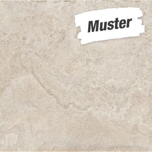 Muster zur Bodenfliese 'Stone' Feinsteinzeug beige 61 x 61 cm