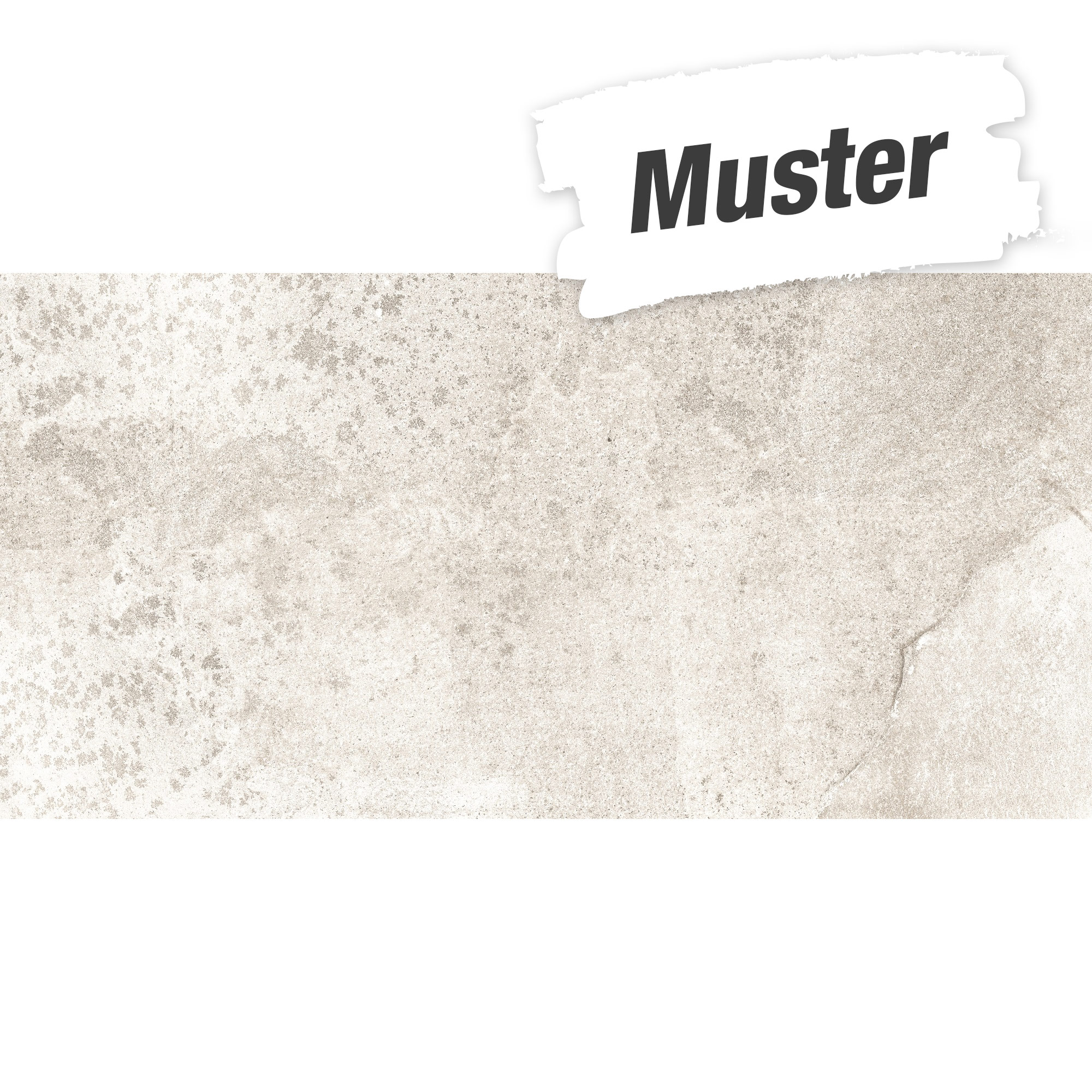 Muster zur Bodenfliese 'Materia' Feinsteinzeug grau 30 x 60 cm + product picture