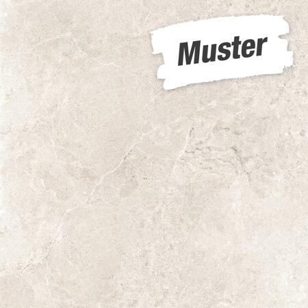 2. Bild von Muster zur Bodenfliese 'Materia' Feinsteinzeug grau 60 x 60 cm
