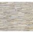 Beige und graue Wandverkleidung aus Stein