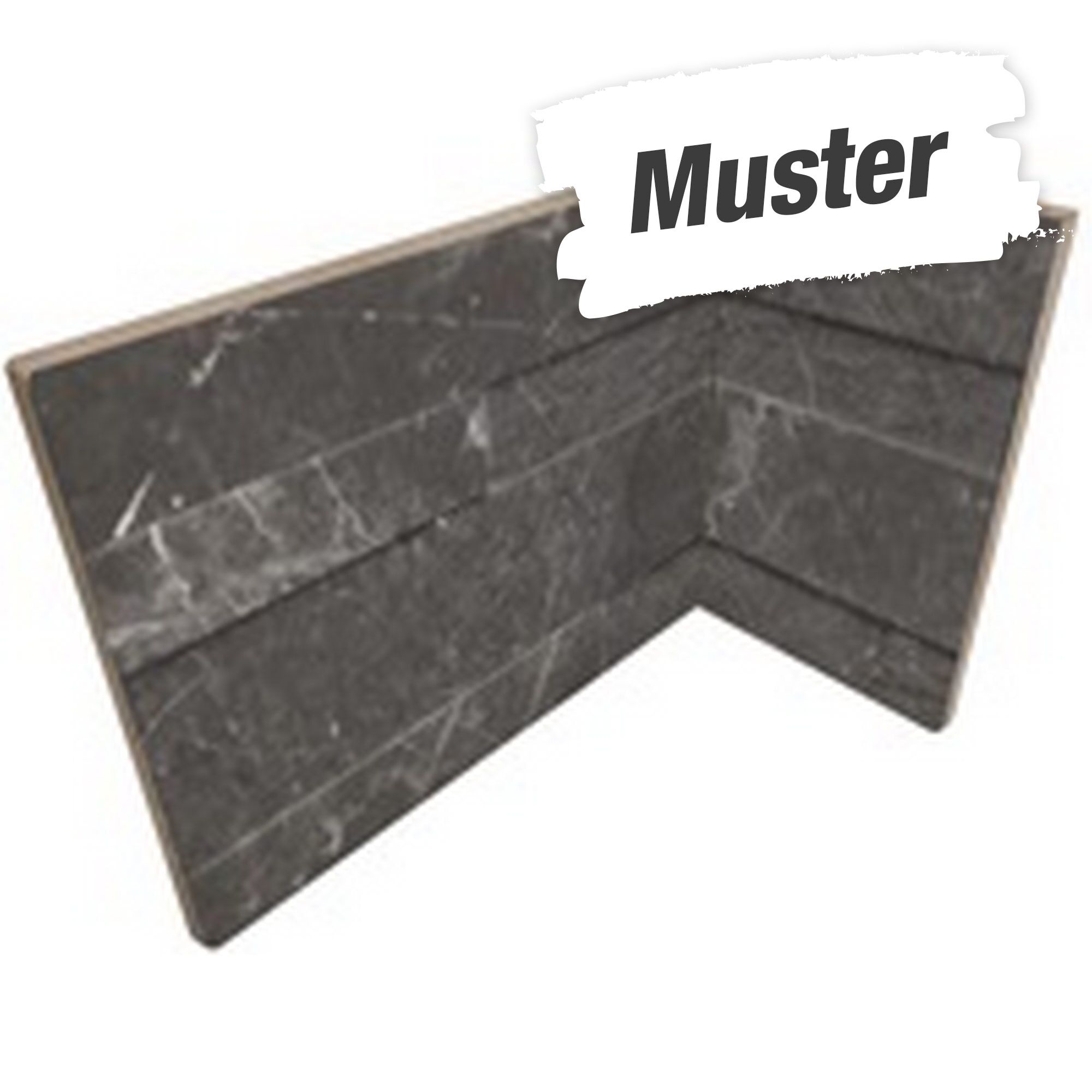 Graue Steinwand Muster