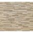 Beige Wandverkleidung im Holz-Look