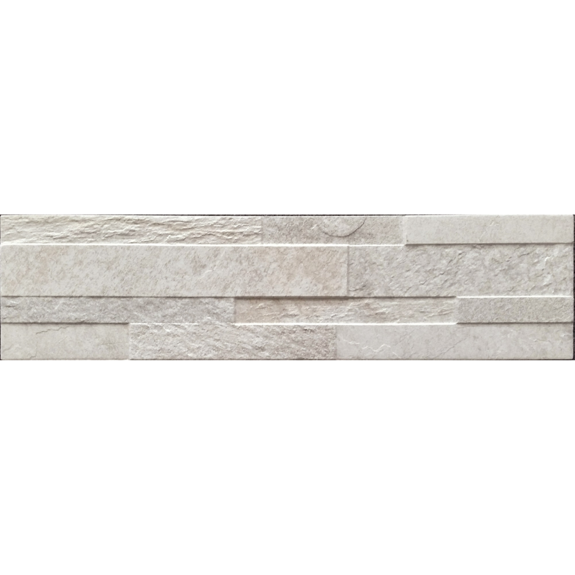 Beige Wandfliese mit Steinstruktur