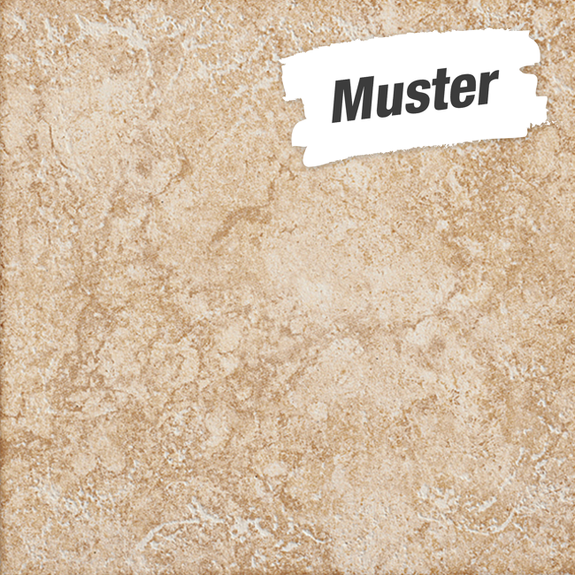 Bild von Muster zur Bodenfliese 'Stella' Steinzeug beige 34 x 34 cm