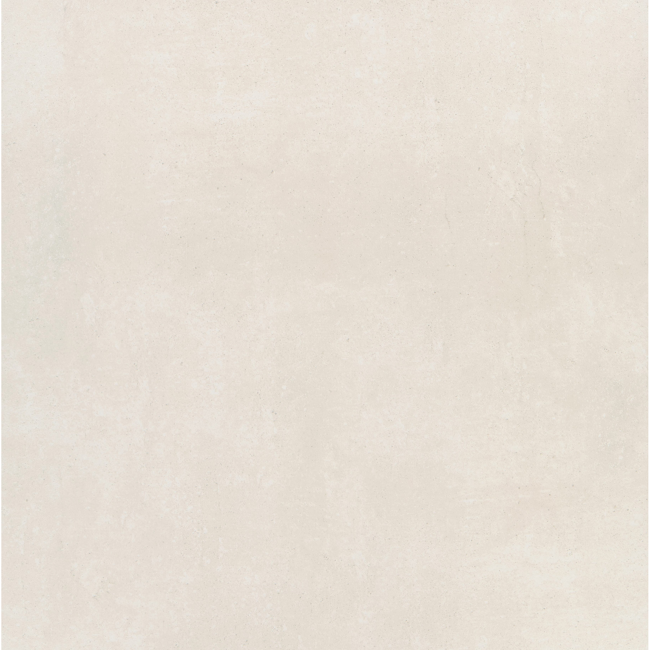 Bild von Bodenfliese 'Beton' Feinsteinzeug elfenbeinfarben 61 x 61 cm