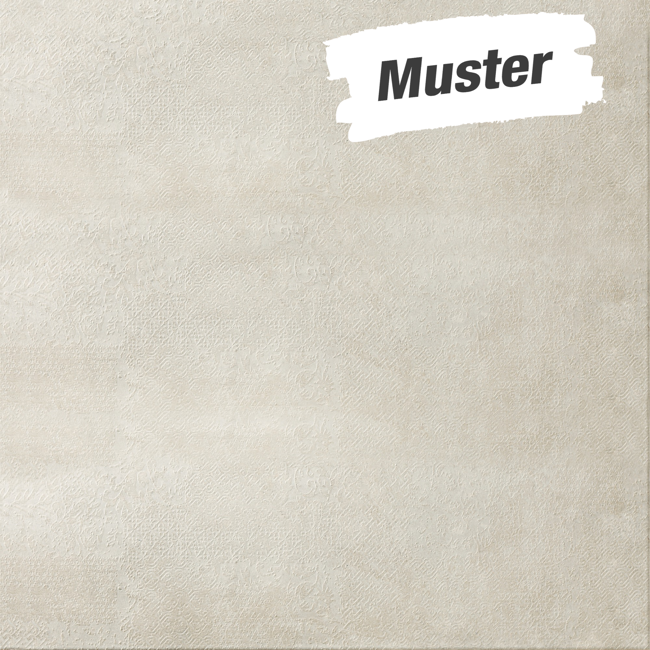 Bild von Muster zu Bodenfliese 'Urbino' Feinsteinzeug grau 60,8 x 60,8 cm