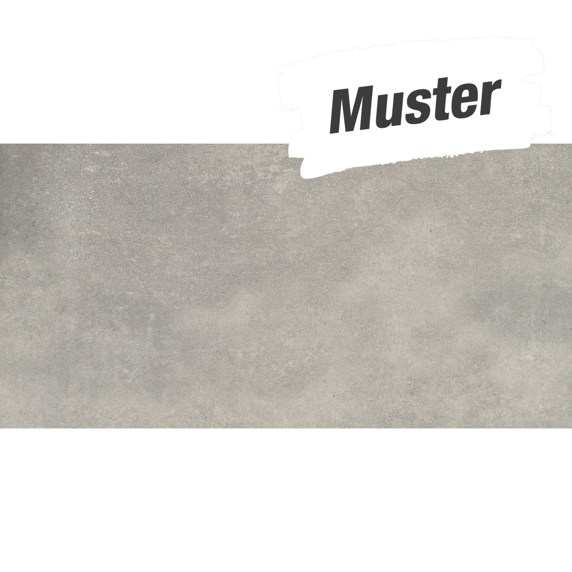 Muster zur Bodenfliese 'Milano' Feinsteinzeug grau 30 x 60 cm + product picture