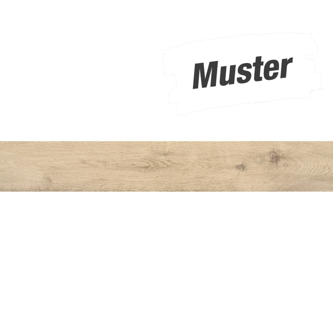 Bild von Muster zur Bodenfliese 'Casa' Feinsteinzeug goldfarben 15 x 90 cm
