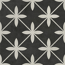 Verkleinertes Bild von Bodenfliese 'Laurent' Feinsteinzeug anthrazit-beige 18,6 x 18,6 cm