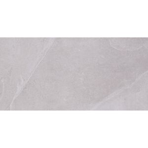 Bodenfliese 'Pirite' Feinsteinzeug grau 30,5 x 61 cm