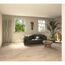 Wohnzimmer mit Fliesen in Beige