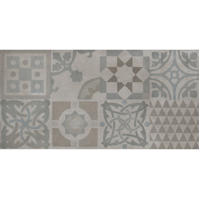 Bild von Bodenfliese 'Marmette' grau 30,2 x 60,4 cm