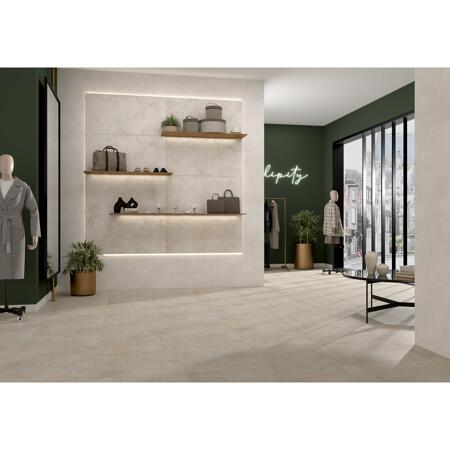 6. Bild von Dekorfliese 'Alpha' beige 60 x 120 cm