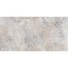 Beige Fliese mit blauem Muster