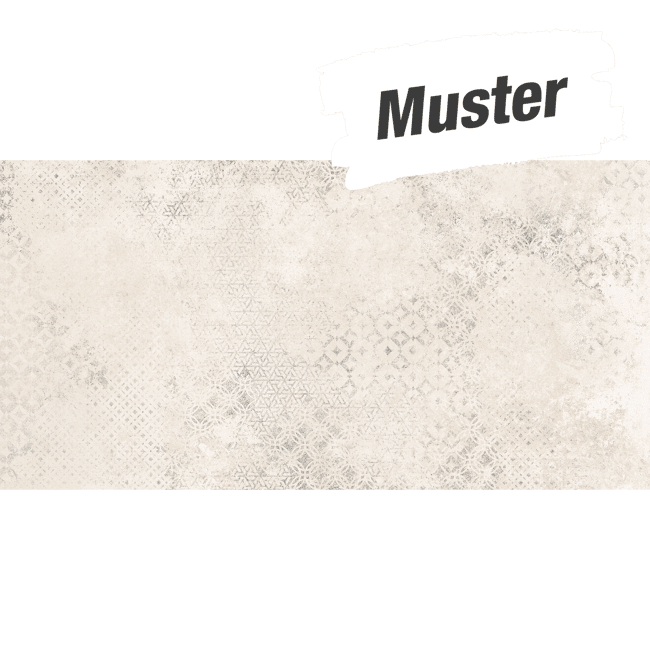Bild von Muster zur Dekorfliese 'Alpha' beige 60 x 120 cm