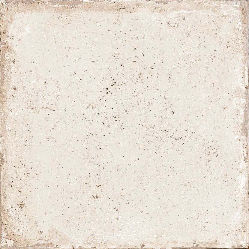 Beige Fliese Retro Blanco