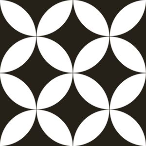 Bodenfliese 'Retro Kioto' Feinsteinzeug mehrfarbig 22,5 x 22,5 cm