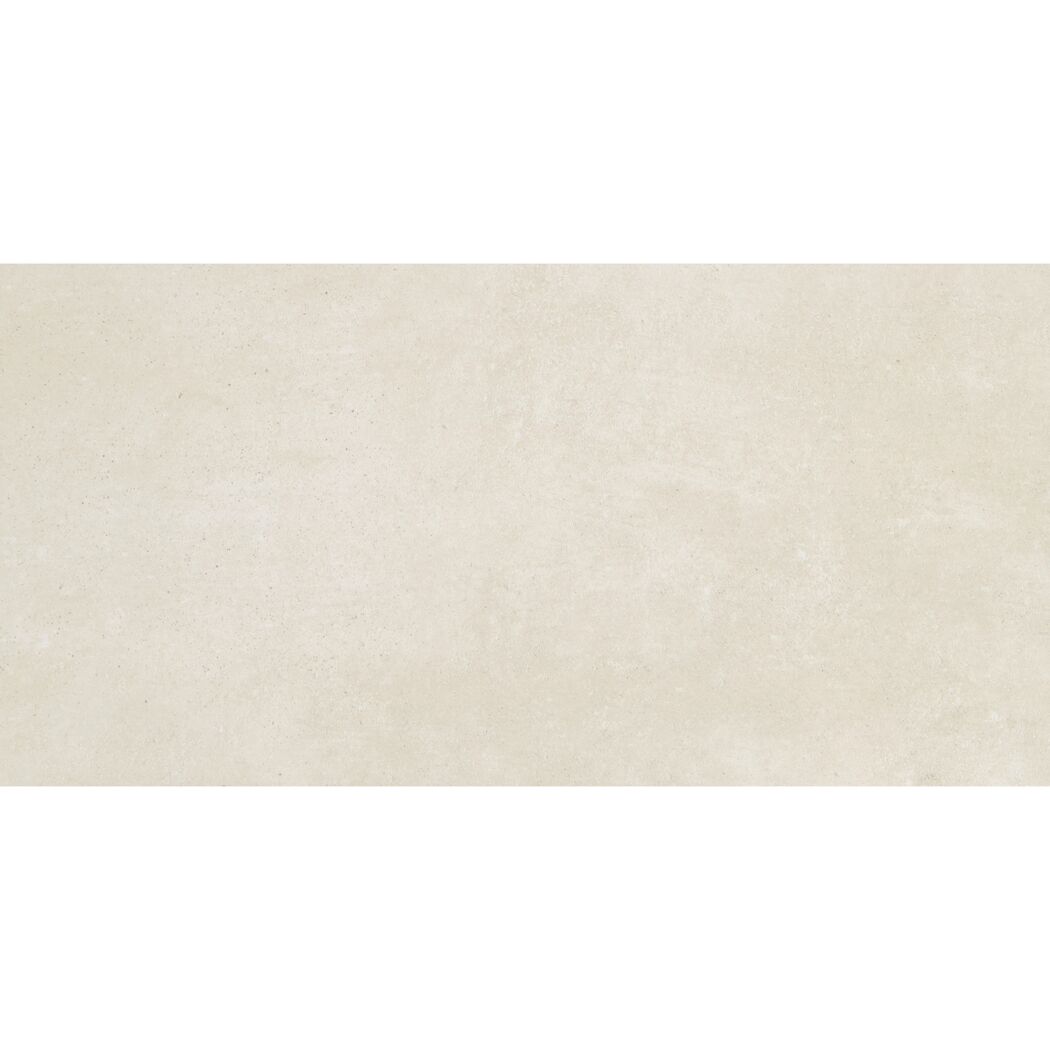 Bodenfliese 'Avorio' Feinsteinzeug betonfarben 30,5 x 61 x 0,72 cm