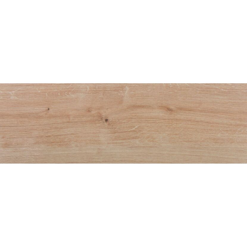 Bodenfliese 'Wood' Feinsteinzeug 18,5 x 59,8 cm beige