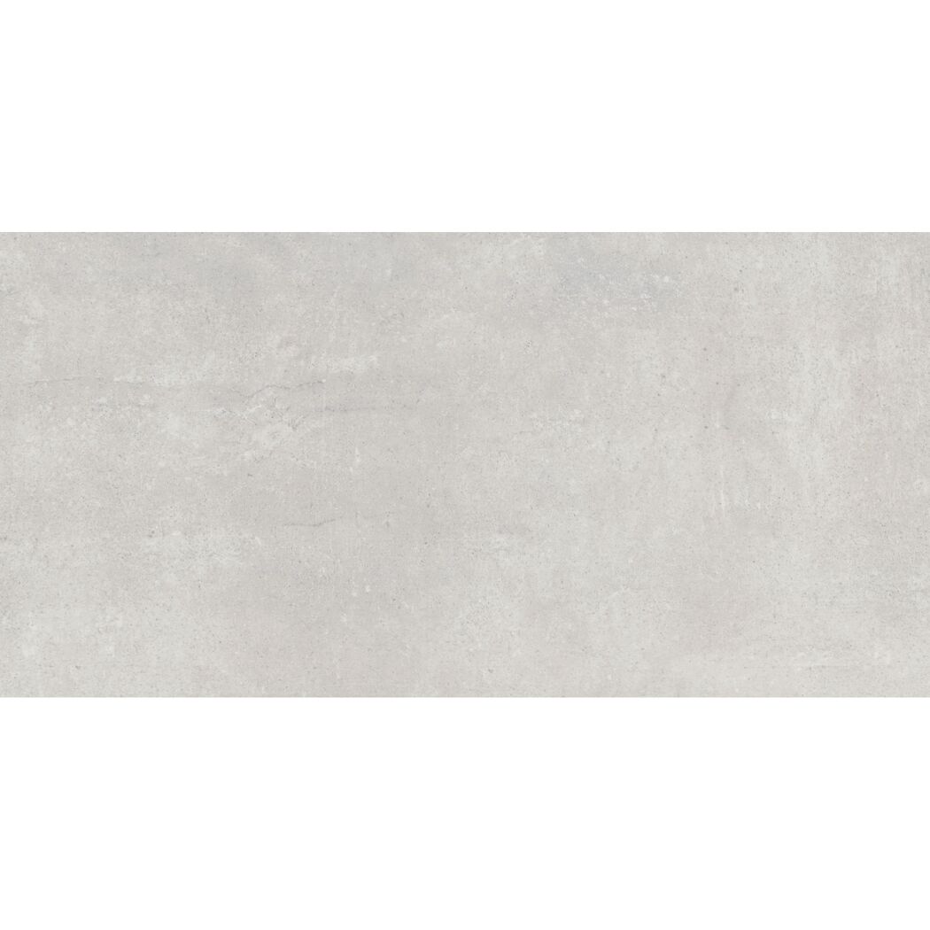 Bodenfliese 'Beton Grigio' Feinsteinzeug 30,5 x 61 cm grau