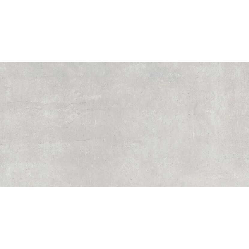 Bodenfliese 'Beton Grigio' Feinsteinzeug 30,5 x 61 cm grau