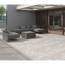 Bodenplatte 'Travertine' Feinsteinzeug grau 60 x 60 x 2 cm