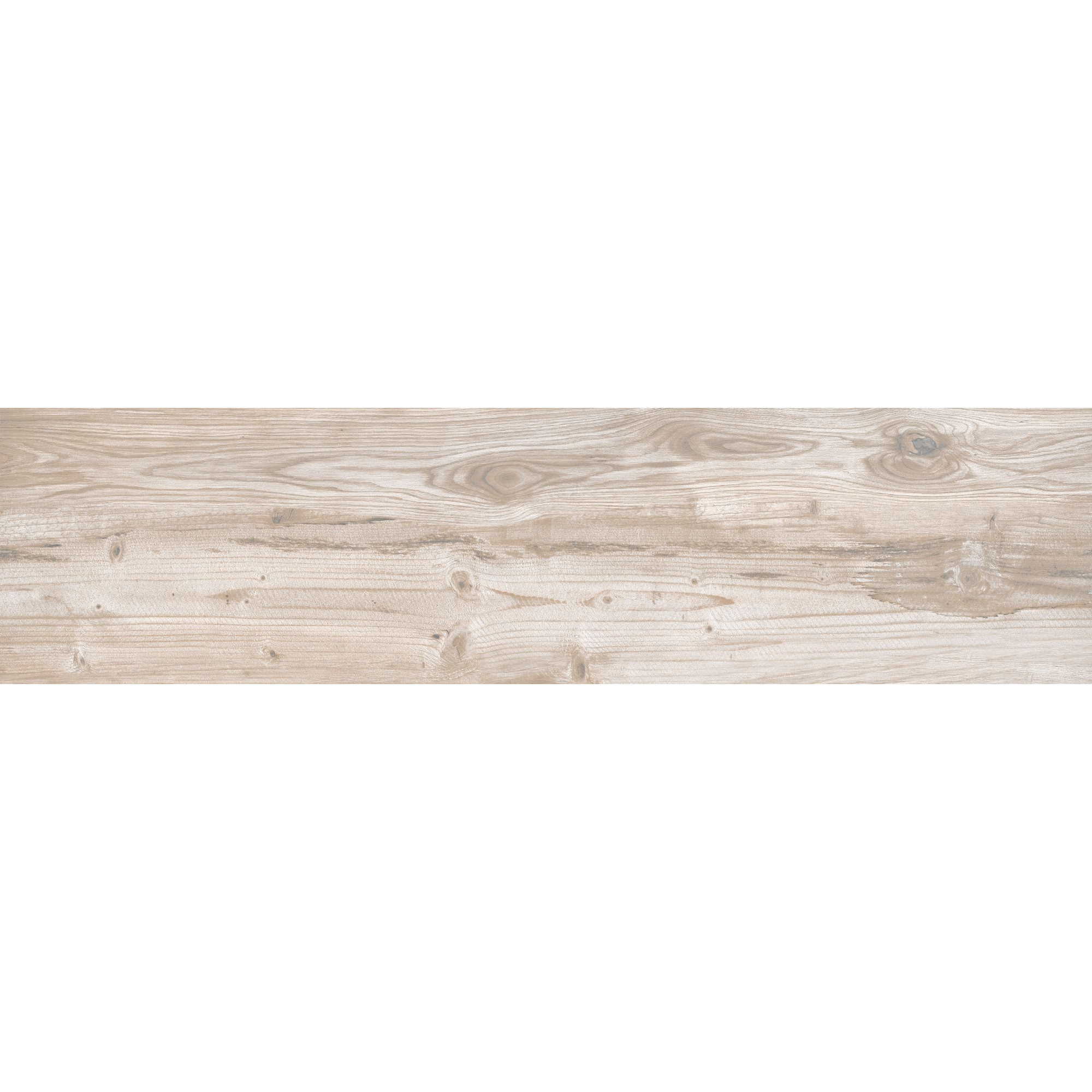 Bodenplatte 'Nebraska' Feinsteinzeug Holzoptik/beige 30 x 120 x 2 cm