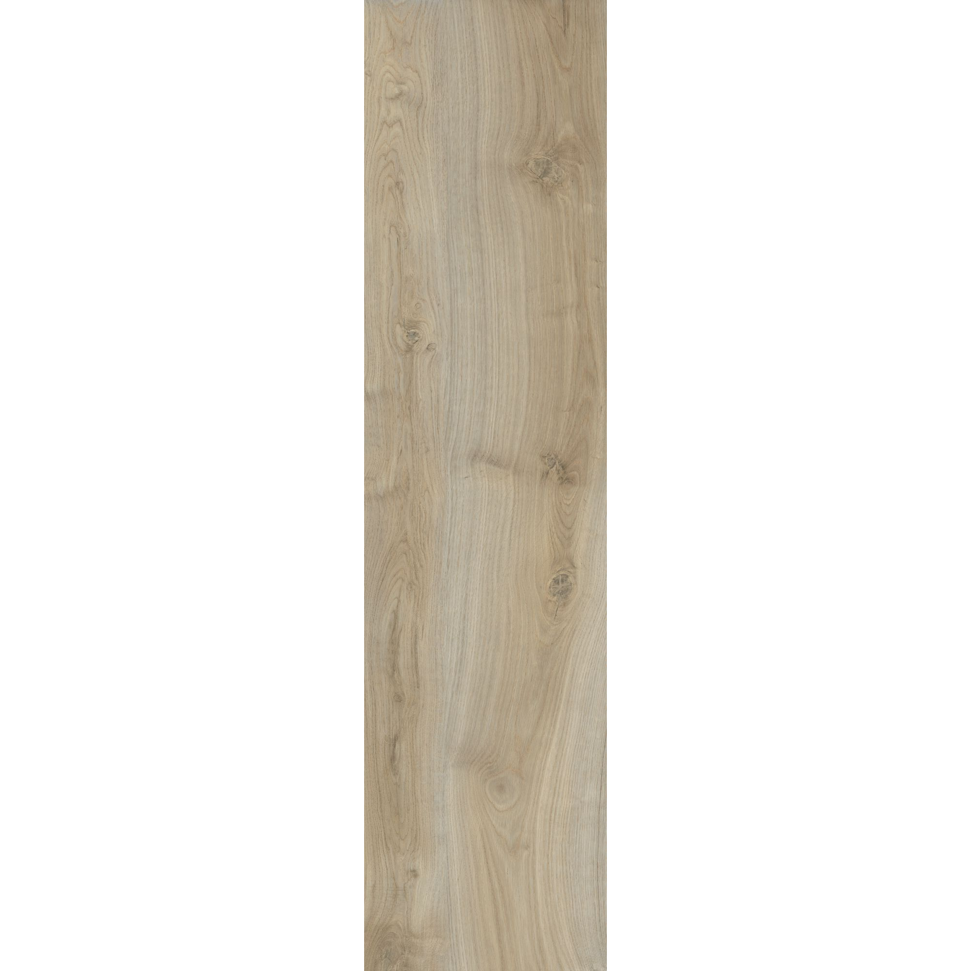 Bodenplatte 'Travertine' Feinsteinzeug Holzoptik/beige 30 x 120 x 2 cm